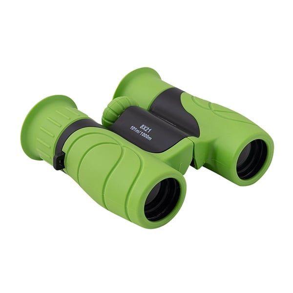 Binoclu compact pentru copii, 8x21, verde