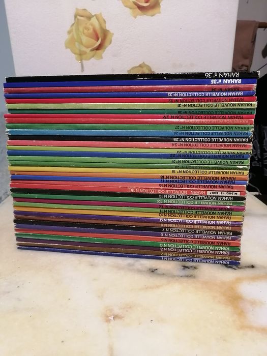Rahan Nouvelle Colection nr 1-36 seria completa  !