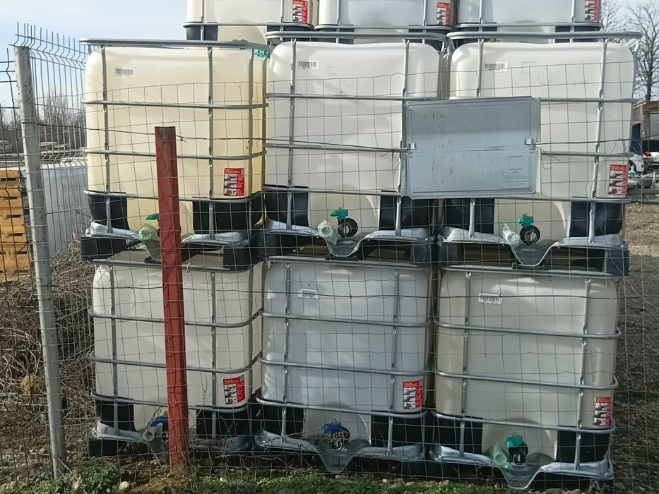 Ibc 1000l Negru , 600l,rezervor apa