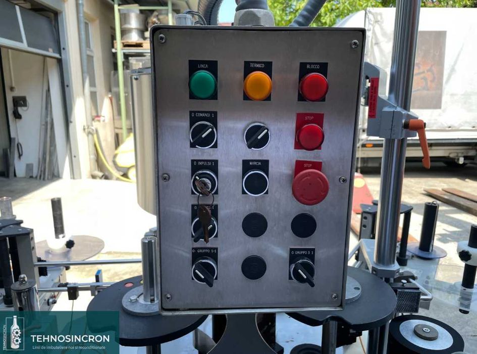 Masina de tichetat - ETICHETA + CONTRAETICHETA - Complet Automata