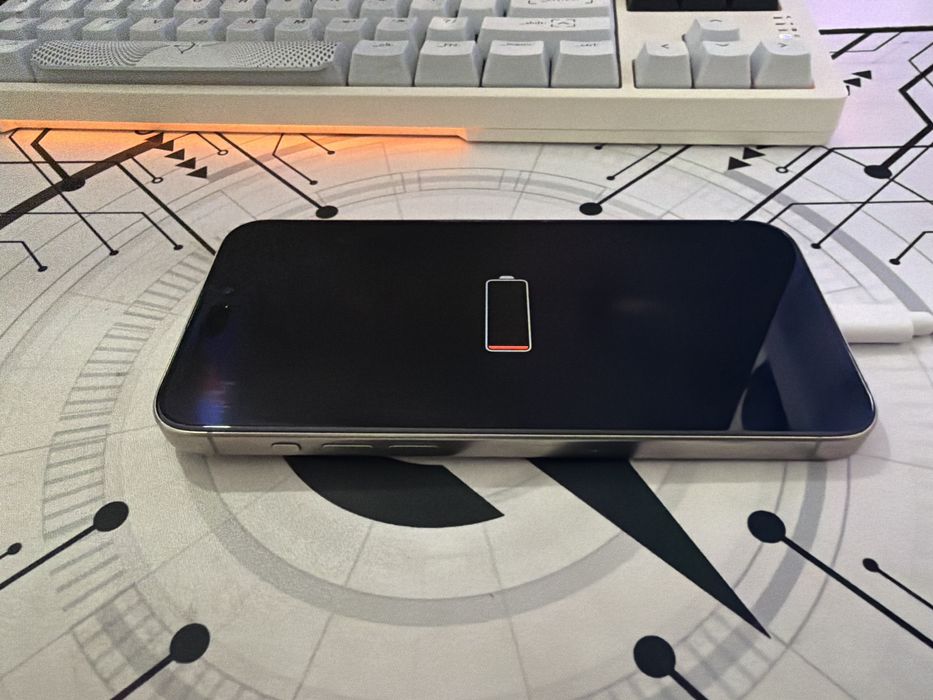 Iphone 15 pro max natural titanum 256 gb