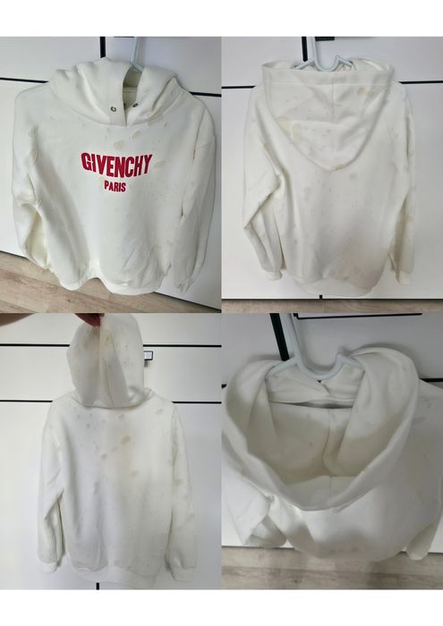 худи Givenchy белый