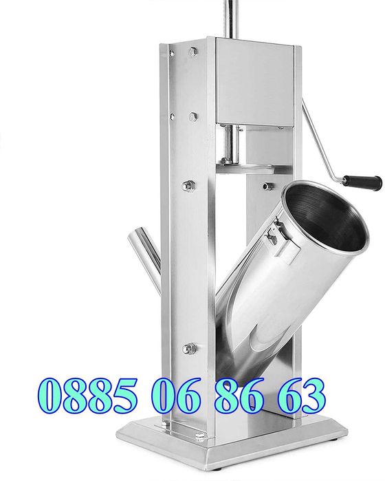 Пълначка за месо 5 литра с редуктор, кайма, наденица, суджук