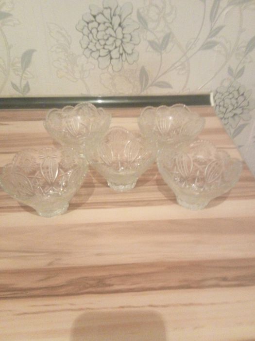 Вазочки стекляные
