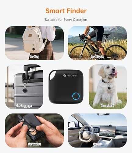 Нов Bluetooth тракер Apple Find My 4 броя за багаж ключове портфейл анти кражба проследяване