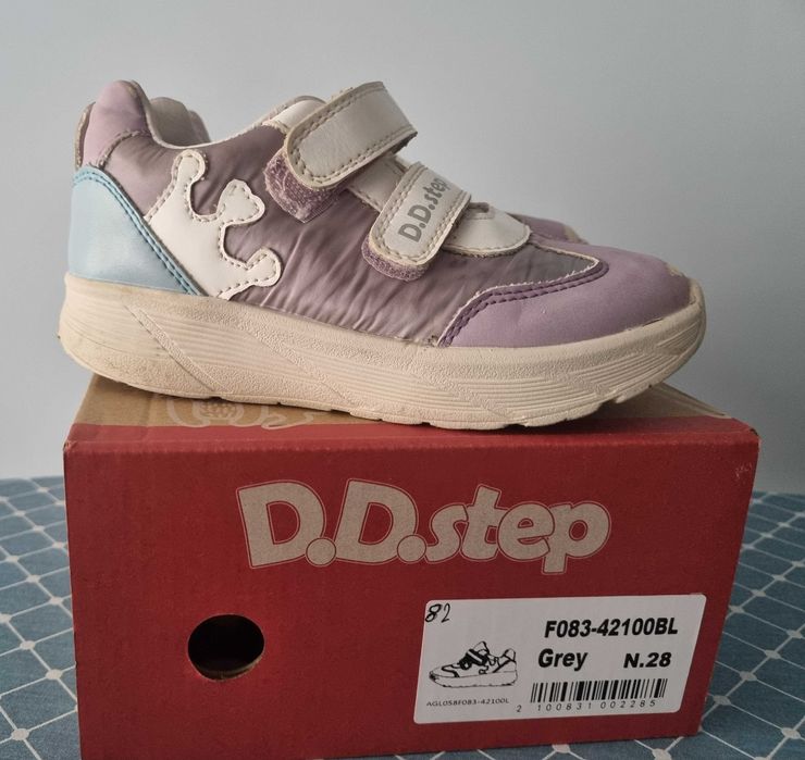 3 чифта обувки DD Step, размер 28, подходящи за момиче