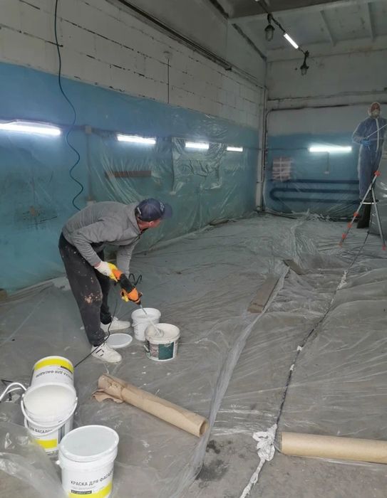 Покраска стен и потолка не дорого