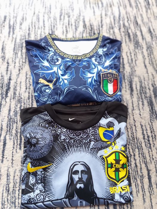 Тениски на Италия и Бразилия  без забележки