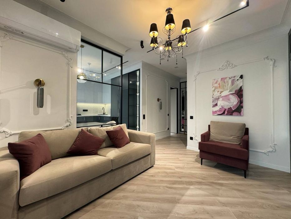 Жк NRG-Ойбек! Уникальная 2х комнатная квартира! Авторский новый ремонт