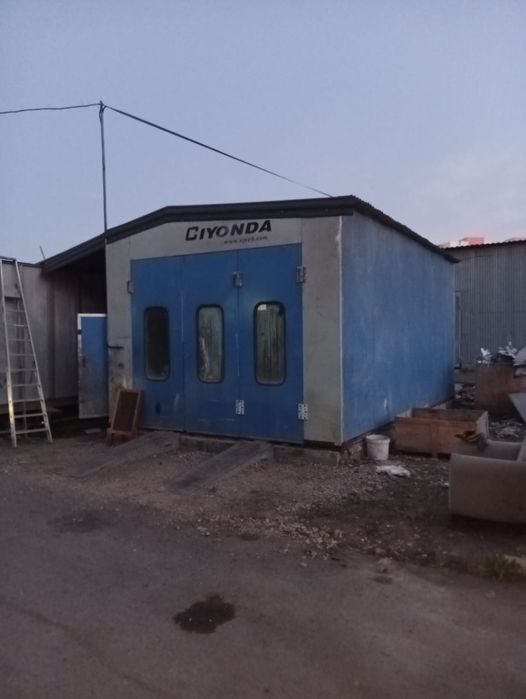 Покрасочная камера.