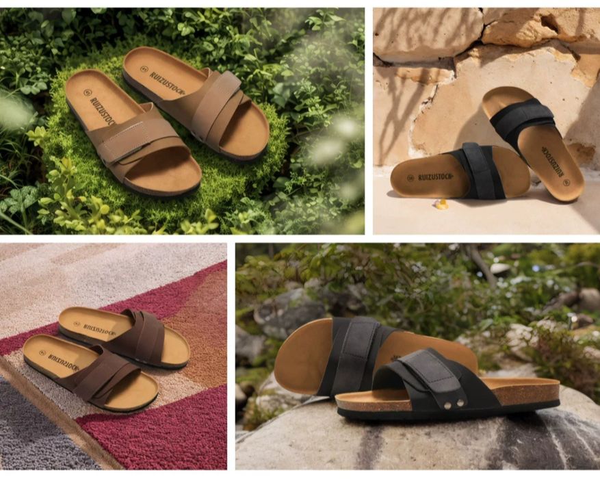 Мужской тапочка фирменный RUIZUSTOCK Made in Korea