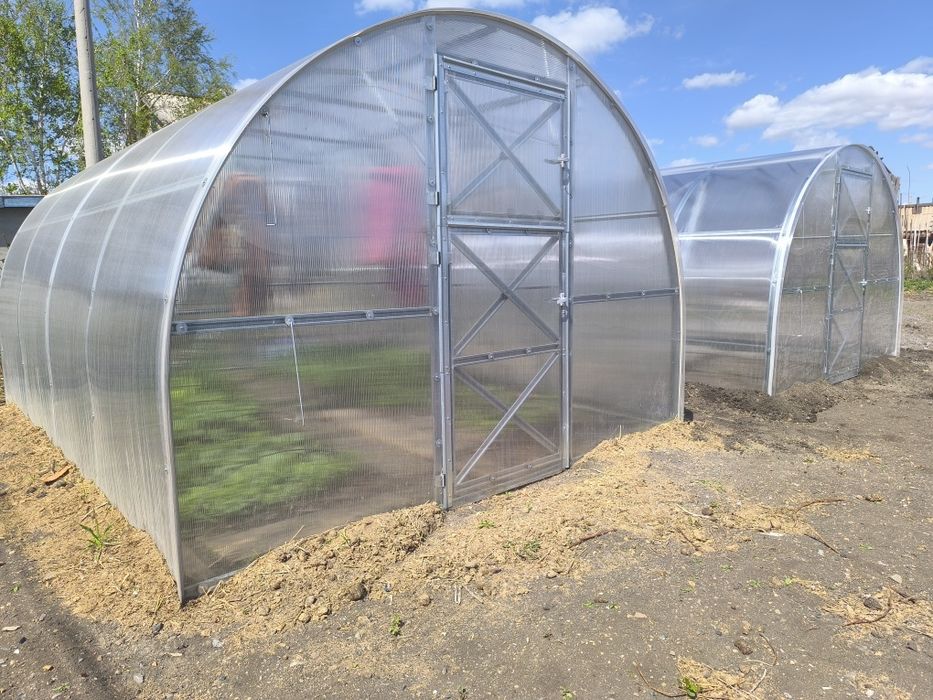 Теплицы под сотовый поликарбонат.