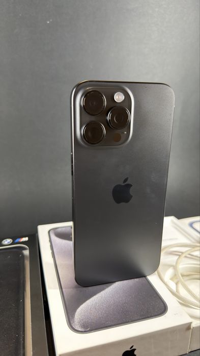 Iphone 15 Pro Max Black Titanium 256GB