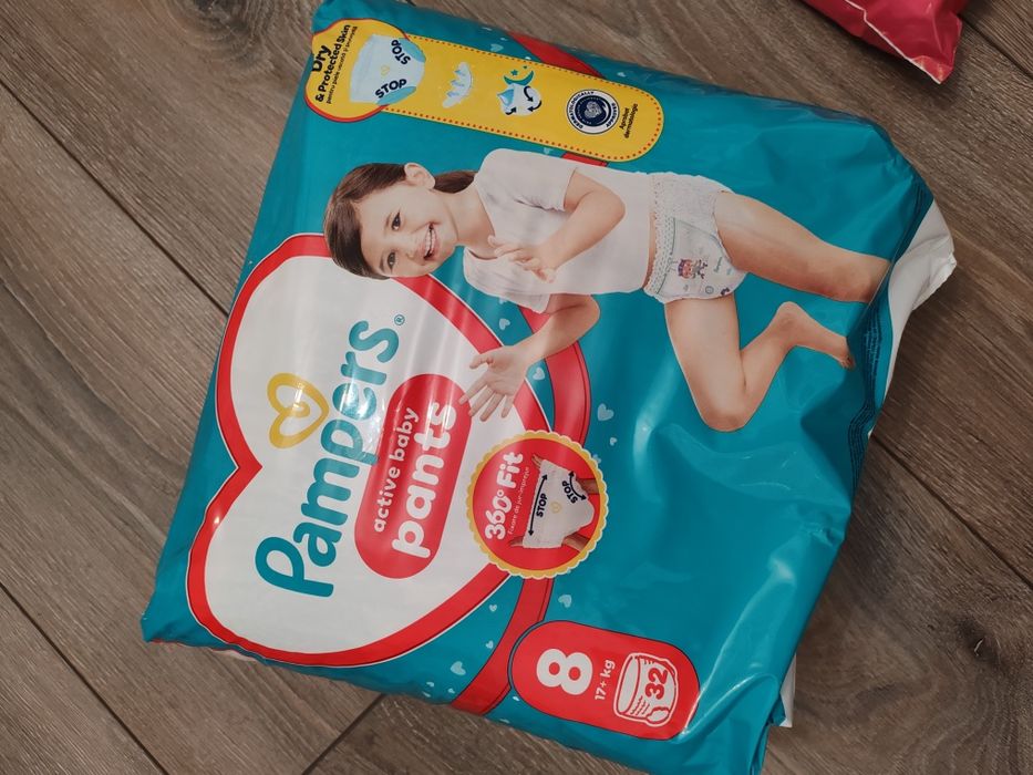 Pampers Pants nr 8+Aleze 10buc