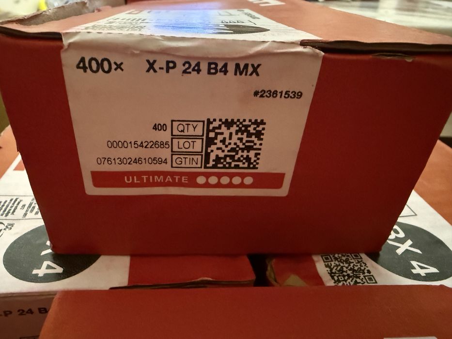 Hilti BX4 Пирони за бетон