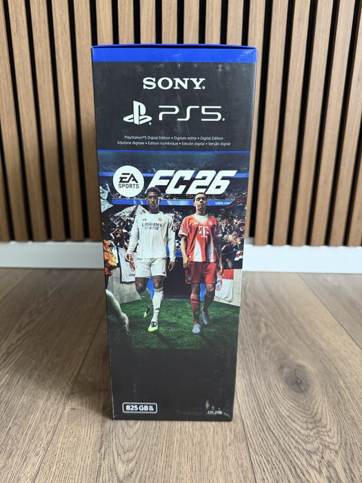 Consola PlayStation 5 Slim Digital Edition (PS5) 825GB, E-Chassis, FC26 Bundle