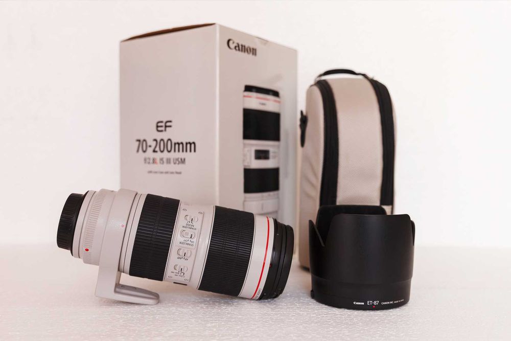 Продава се: Canon EF 70-200mm f/2.8L IS III USM
