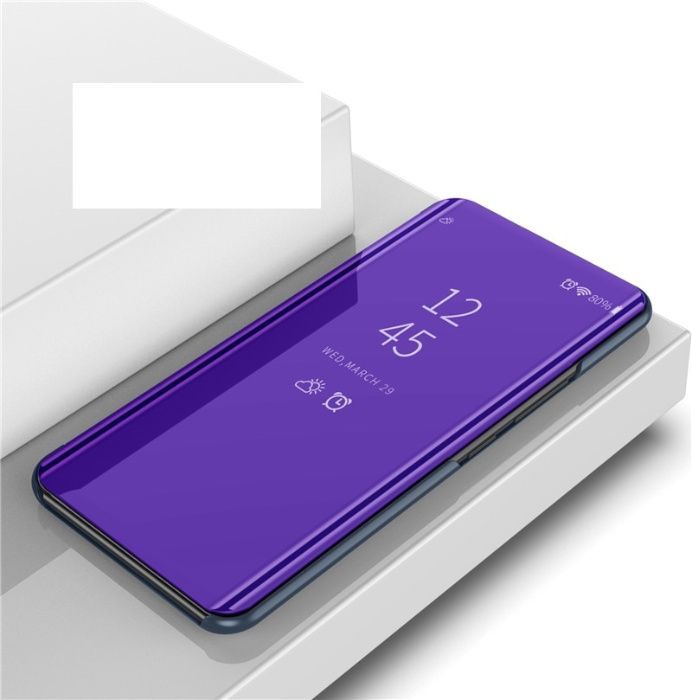 Husa Flip Stand Clear View Samsung Galaxy J6 2018 , S8 Plus