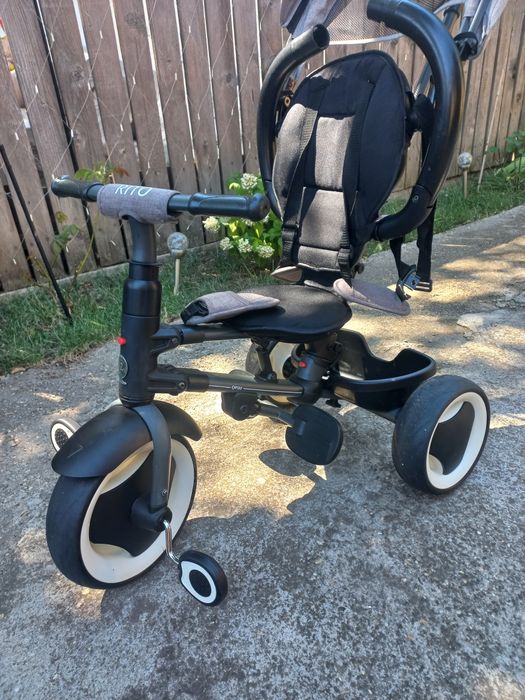 Tricicleta bicicleta QPLAY Rito , vârsta 10-72 luni pliabila