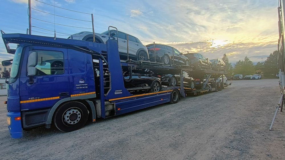 Transport Mașini Platformă Auto -Austria Germania Belgia Olanda Italia