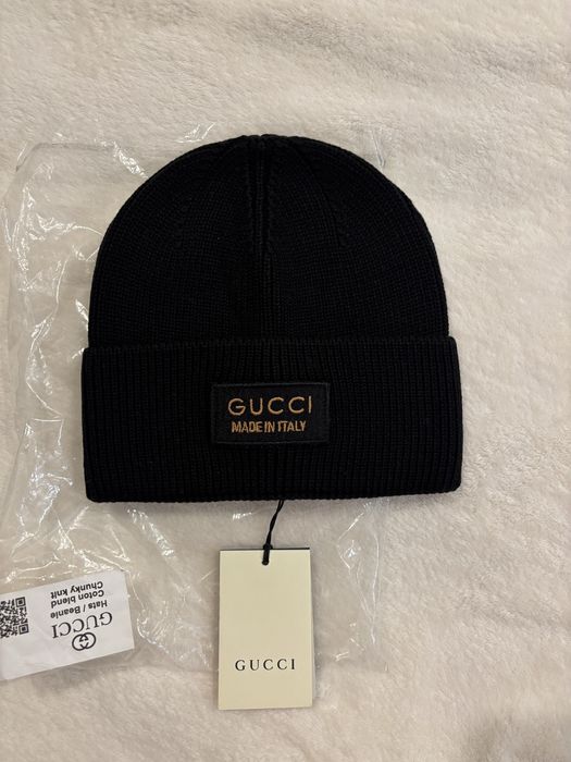 Caciula neagra Gucci