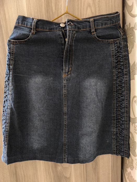 Юбка джинсовая размер М