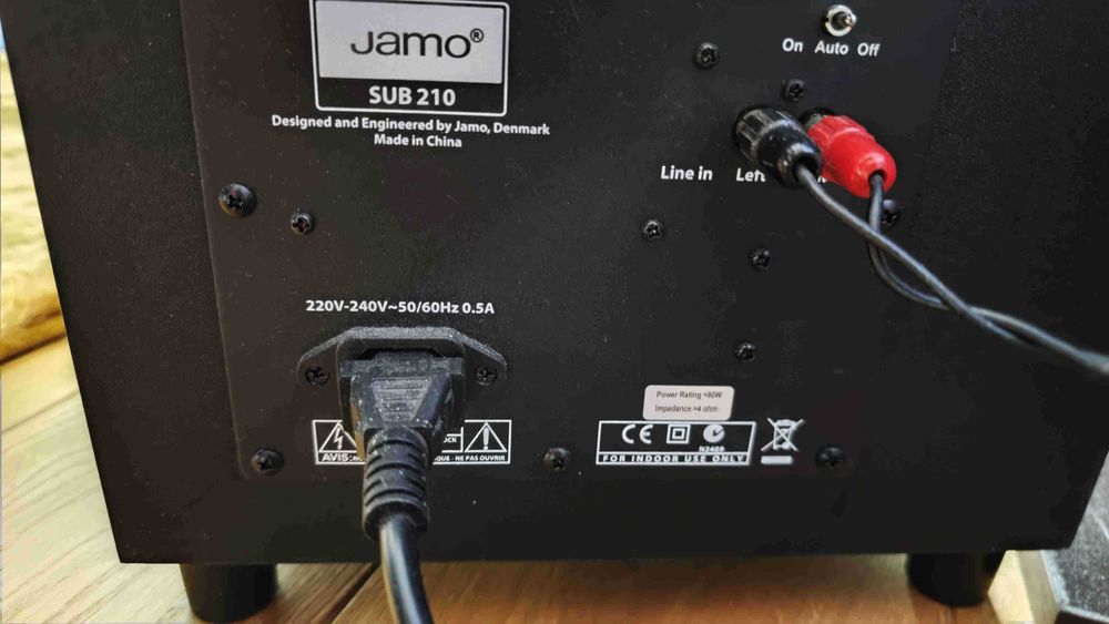 Продавам субуфър JAMO SUB 210 - 8"