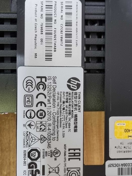 Sistem Smart Home Preinstalat (Home Assistant) Calculator Second Hand HP T620 Flexible Thin Client, AMD GX-212GA ,1.60GHz, 4GB DDR3 , ssd M2 128 GB