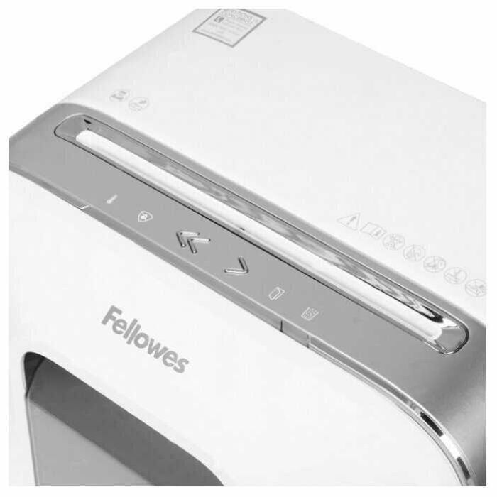 Шредер Fellowes® Powershred® LX201, 2х12 мм, 12 лст, FS-50501 9кг 22л