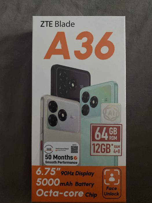 Продам телефон ZTE A36