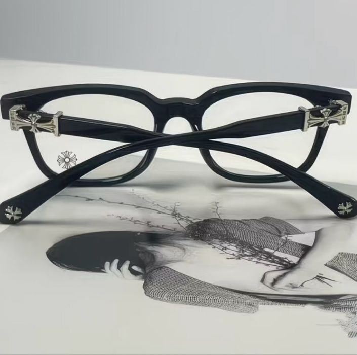 очки chrome hearts нулевки