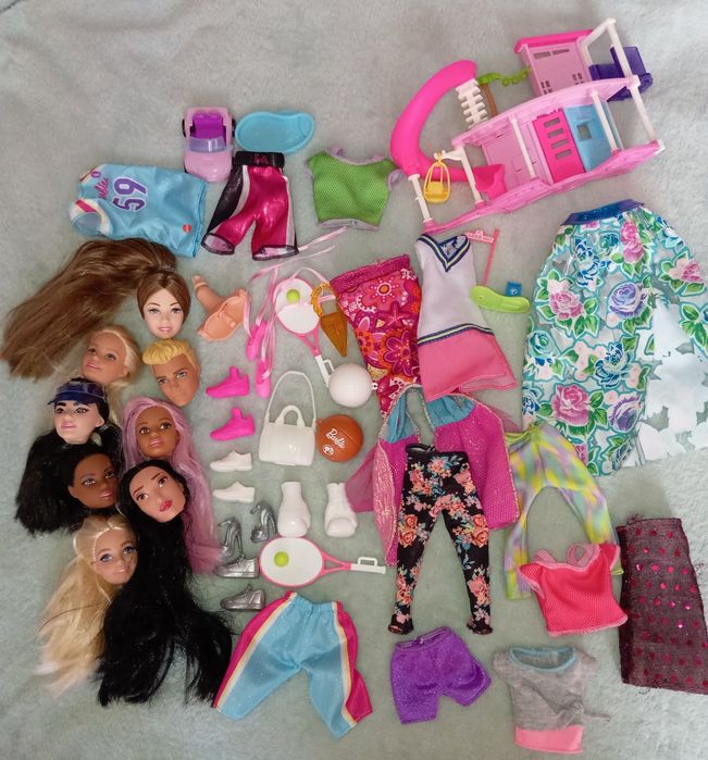 Кукли Барби Barbie и части frozen rainbow high дрехи обувки