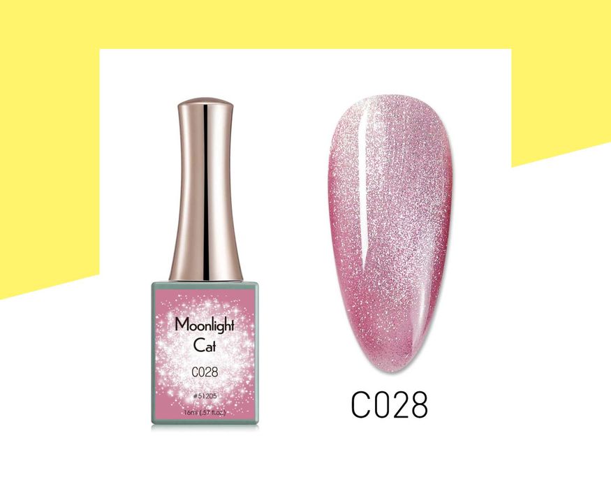 Професионален гел лак серия "Moonlight Cat" CANNI, магнитен - 16 мл.