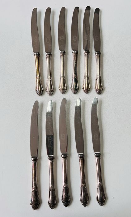 Set tacamuri argintate Alpaca