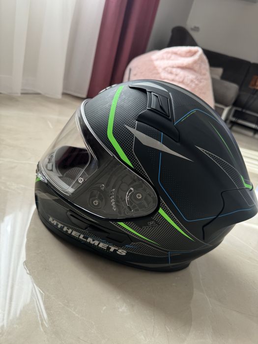 Мото каска Mthelmets kre sv intrepid matt green