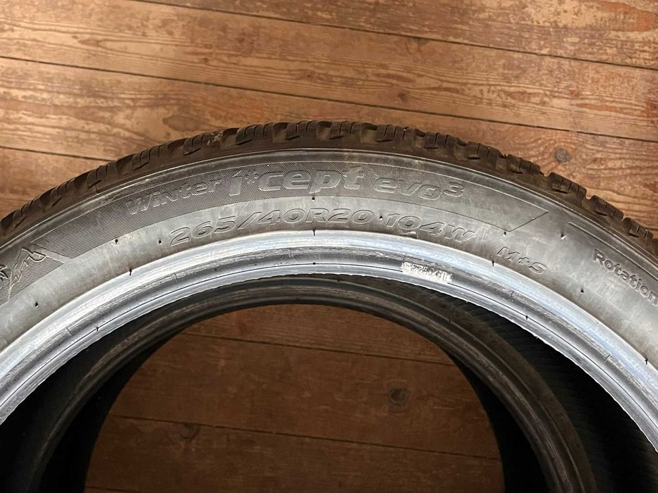 Зимни гуми 265/40/20 HANKOOK EVO3  DOT 2025 година