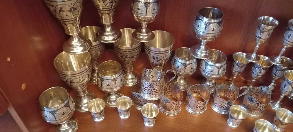 продам наборы кубачи. серебро. цена догов