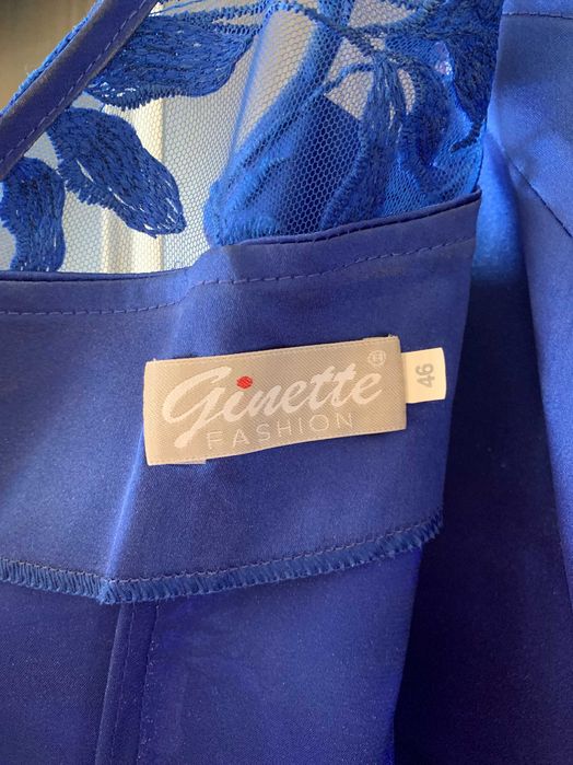 Rochie de seara, din matasa naturala, marimea 46