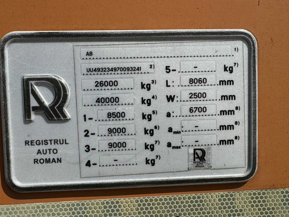 De vanzare auto basculanta camion ROMAN motor MAN factura nu DAF IVECO