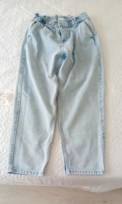 Сини дънки с ластик Sinsay