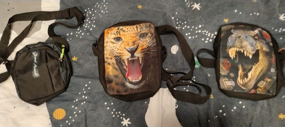 Три 3D големи чанти