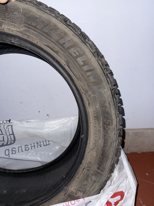 Зимние шины 235/55/19 michelin