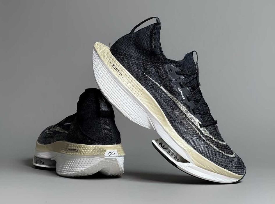 Нови мъжки маратонки Nike Air Zoom Alphafly NEXT% 2 'Black Gold