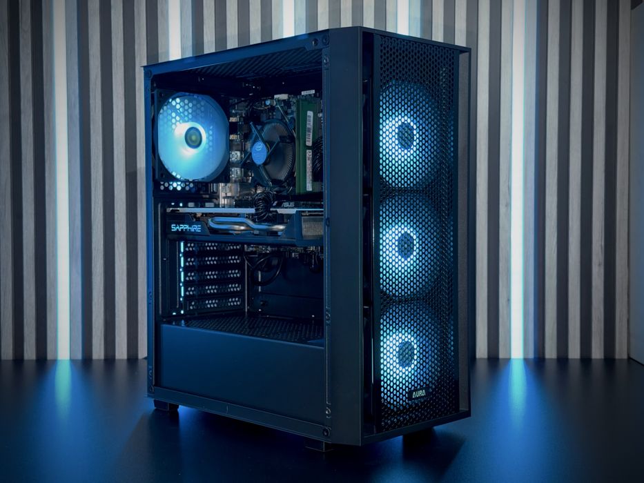 Геймърски компютър i5-7400 | RX570, 4GB | 8GB RAM
