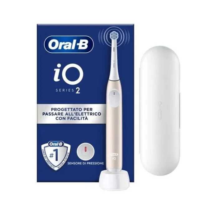 Електрическа четка за зъби Oral-B iO 2, розова, 1 глава