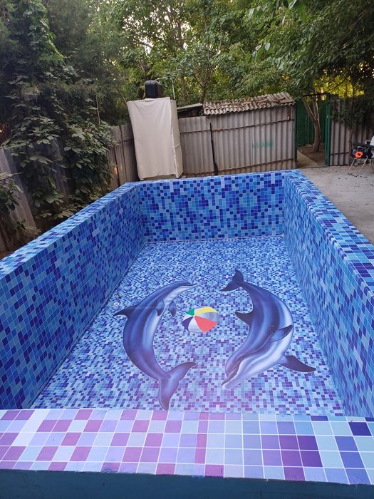 Бассен банер баннер тент bassen baner banner tent установка киламиз