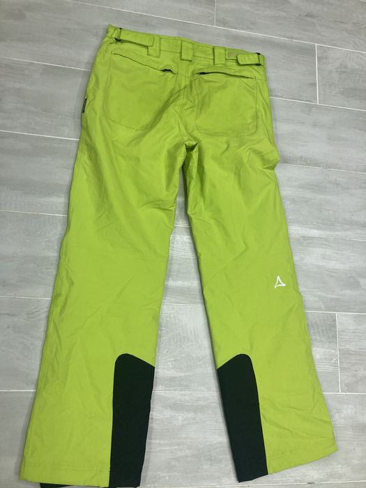 Pantaloni ski Schoffel L barbati verde fosforescet