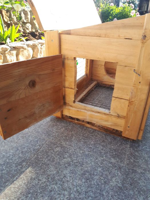 Клетка за заек нова от дърво