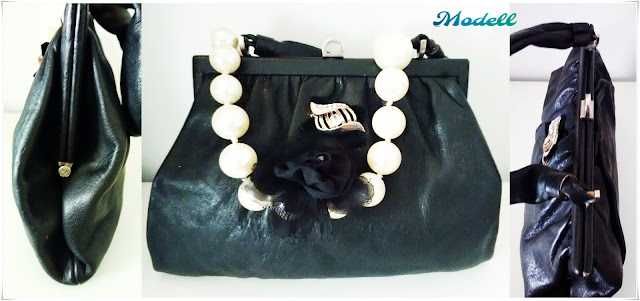Modell Vintage Purse - Piele naturală!