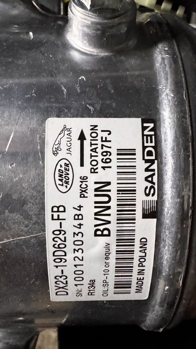 Компрессор кондиционера Land Rover Range Rover L405